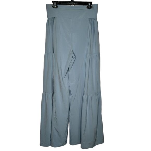 Halara Breezeful High Waisted Shirred Tie Front & Back Casual Pants Large NWT - Picture 11 of 16